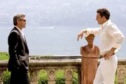 Danny Ocean (George Clooney, l), Fran&ccedil;ois Toulour (Vincent Cassel, r)