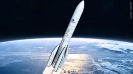 Weniger als sieben Jahre nach den ersten Entw&uuml;rfen ist die Ariane 6 bereits in Produktion.