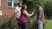 Jamie's ex and Lord verbally fight each other as Jamie tries to stop them.