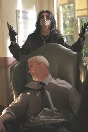 Strike -- Pictured: (back) Alice Cooper as Alice Cooper, (front) Michael Shamus Wiles as Jimmy Cusak