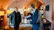 Michel Roux jr. zu Besuch im Restaurant „Spitbank Fort“.