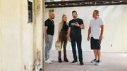 Heather, Tarek, Omar and Jeff looking around Downey. Heather, Tarek, Omar and Jeff looking around Downey.