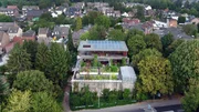 Luftaufnahme des Bunkers von Bernhard Petz aus Mönchengladbach. Luftaufnahme des Bunkers von Bernhard Petz aus Mönchengladbach.