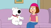 Brian Griffin (l.); Meg Griffin (r.)