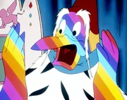 Leider verliert der Herzog seine Stimme, als er versehentlich eine große Kostprobe von Ardelias neuester Saucenkreation „Sauce Ardelia“ genießt, die so scharf ist, dass er fast Feuer speien kann. Eine schlechte Voraussetzung für das neue „Sesam, öffne dich“! Leider verliert der Herzog seine Stimme, als er versehentlich eine große Kostprobe von Ardelias neuester Saucenkreation „Sauce Ardelia“ genießt, die so scharf ist, dass er fast Feuer speien kann. Eine schlechte Voraussetzung für das neue „Sesam, öffne dich“!