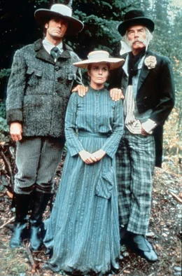 (v.l.n.r.) Pardner (Clint Eastwood); Elizabeth (Jean Seberg); Ben Rumson (Lee Marvin)