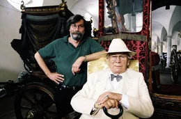 Georg Riha, Sir Peter Ustinov.