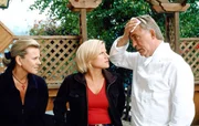 (v.li.): Andrea L’Arronge (Gräfin Schönberg), Kristina Sprenger (Karin Kofler), Heinz Marecek (Hannes Kofler).