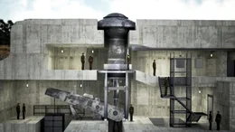 Die Bunkeranlagen der Maginot-Linie: hochmoderne, technisch komplexe Verteidigungseinheiten. Revolution&auml;r sind die drehbaren, hydraulisch betriebenen T&uuml;rme. Ihr Antrieb war elektromechanisch, unterst&uuml;tzt durch ein Gegengewicht.