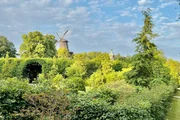 Üppige Gartenpracht im Schlosspark von Sanssouci.