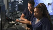 Dr. Enrique Ricky Guerin (Brian Marc), Dr. Jordan Allen (Bria Henderson).