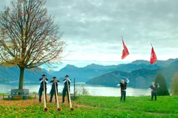 Das Alphorntrio vom B&auml;rgli