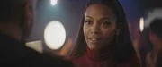 Uhura (Zo&euml; Saldana) hat ein Auge auf den Vulkanier Spock geworfen ...