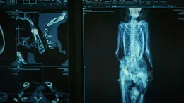 CT-Scan von Duncan MacPhersons Leichnam.