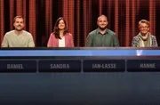 Die Kandidat:innen (v.l.n.r.): Daniel Hardekopf, Sandra Zeretzke, Jan-Lasse Kampshoff und Hanne Kirchberg.