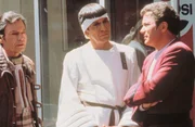 DeForest Kelley, Leonard Nimoy, William Shatner