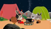 Chavapa hat ein Lied komponiert, das er zusammen mit Pepito vorträgt.