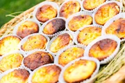 Deftiges zur Begrüßung: Quiche Lorraine.