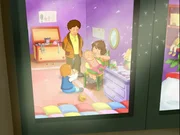 Der Stern sieht, wie geschickt Laura das Baby füttert.