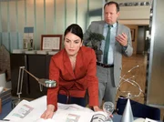 Katrin Lackner (Christine Neubauer) behauptet sich in Bernds (Axel Milberg) Job besser als ihm lieb ist. Weiteres Bildmaterial finden Sie unter www.br-foto.de.