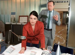 Katrin Lackner (Christine Neubauer) behauptet sich in Bernds (Axel Milberg) Job besser als ihm lieb ist. Weiteres Bildmaterial finden Sie unter www.br-foto.de.
