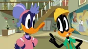 v.li.: Billy, Daffy Duck