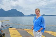 Judith Rakers Reise beginnt in Ascona direkt mit einer Bootsfahrt auf dem Lago Maggiore. Judith Rakers Reise beginnt in Ascona direkt mit einer Bootsfahrt auf dem Lago Maggiore.