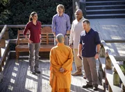 Begeben sich in Vietnam auf eine gefährliche Rettungsmission, um NCIS-Legende Hetty zu befreien: Kensi (Daniela Ruah, l.), Deeks (Eric Christian Olsen, 2.v.l.), Sam (LL Cool J, 2.v.r.) und Callen (Chris O'Donnell, r.) ...