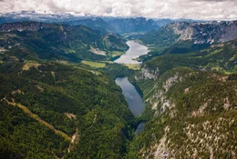Drei Seen (Kammersee, Topltzsee und Grundlsee, von unten nach oben).