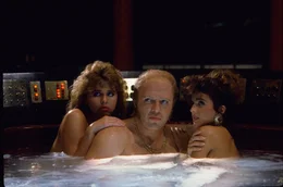 In the middle:Biff Tannen / Griff (Thomas F. Wilson)