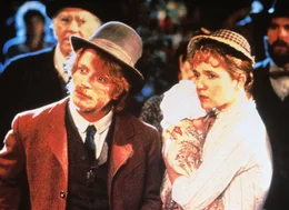Seamus McFly (Michael J. Fox) und seine Frau Maggie (Lea Thompson) sind die ersten McFlys in der Neuen Welt.