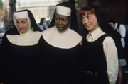 (v.l.n.r.) Mary Patrick (Kathy Najimy); Deloris (Whoopi Goldberg); Mary Robert (Wendy Makkena)