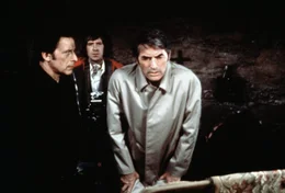 David Warner (M.), Gregory Peck (r.)