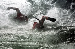 Jede Sekunde z&auml;hlt f&uuml;r die Rettungsschwimmer ...