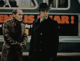 Drogenboss Charnier (Fernando Rey,r.) und Pierre Nicoli (Marcel Bozzuffi).