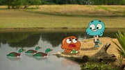 v.li.: Darwin, Gumball