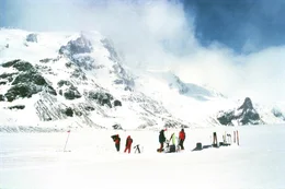 Team auf der Pasterze