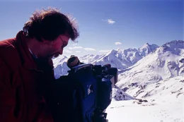 Georg Riha im Glocknermassiv.