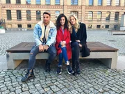 V.l.: Cale Kalay, Nadine Menz, Larissa Marolt.