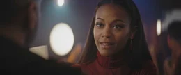 Uhura (Zo&euml; Saldana) hat ein Auge auf den Vulkanier Spock geworfen ...