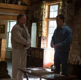 L-R: Jack (Anthony Michael Hall), Mark Schultz (Channing Tatum)