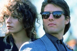 Susanna (Valeria Golino, l.); Charlie (Tom Cruise, r.)