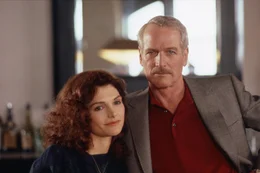 Fast Eddie Felson (Paul Newman), Carmen (Mary Elizabeth Mastrantonio)