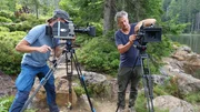 Jürgen Eichinger (rechts) mit Kameramann Alexander Freuding. Jürgen Eichinger (rechts) mit Kameramann Alexander Freuding.