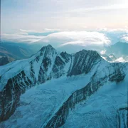 Flugaufnahme Gro&szlig;glockner von Norden.