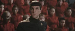 Commander Spock (Zachary Quinto) wird das Kommando auf der Enterprise &uuml;bertragen.