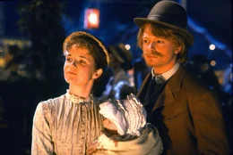 Im Wilden Westen des Jahres 1885: Maggie und Seamus McFly (Lea Thompson, Michael J. Fox)