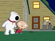 Brian (l.) und Stewie (r.) begeben sich auf eine Reise in die Vergangenheit und sorgen für ein riesiges Chaos ...