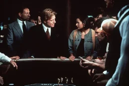 In Las Vegas erh&auml;lt Diana (Demi Moore, 3.v.l.) ein unmoralisches Angebot des Milliard&auml;rs Gage (Robert Redford, 2.v.l.) - Er bietet ihr eine Million Dollar f&uuml;r eine Nacht mit ihm ...