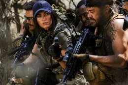 L-R: Mike Barasa (Greg Kriek), Samantha O'Hara (Megan Fox), Pata (Sisanda Henna), Brandon Auret (Elijah Dekker)